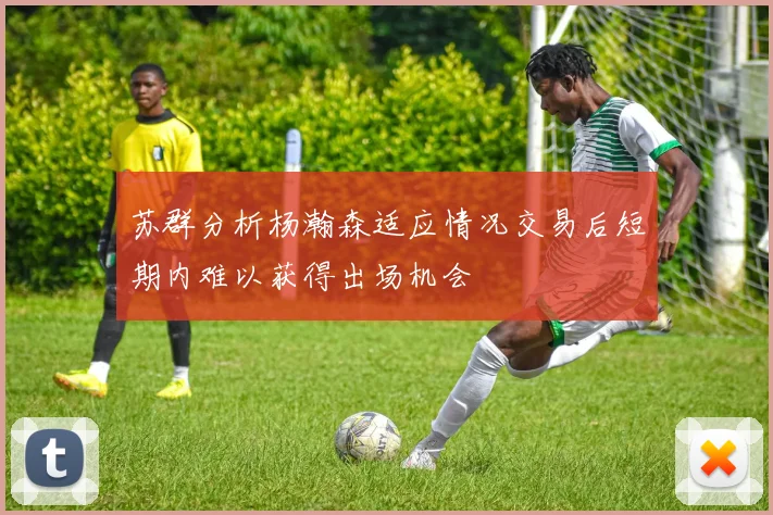 苏群分析杨瀚森适应情况交易后短期内难以获得出场机会